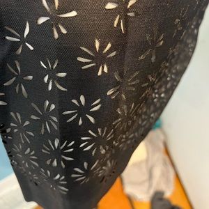 Ann MASHBURN a line dress with cut out details size L